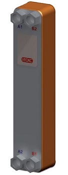 Паяный теплообменник HYDAC HEX S615-40