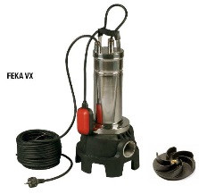 Погружной фекальный насос Grinder FEKA VX 1200 M-A