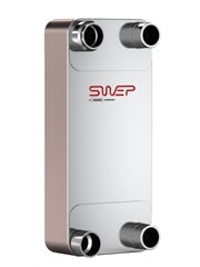 Паяный пластинчатый теплообменник SWEP P400T